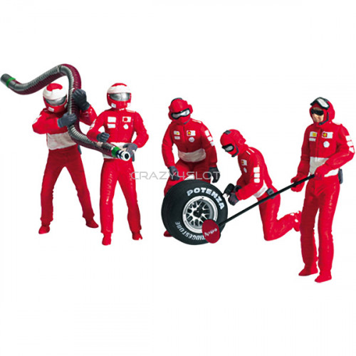Ferrari Pit Crew Figures 