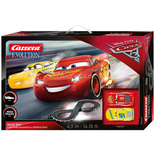 Carrera Evolution Disney Pixar Cars 3 Take Off Set