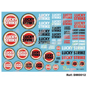 Waterslide Decals Sponsor Lucky Stryke