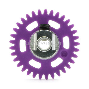 Plastic Anglewinder Crown 33t 16mm Magenta