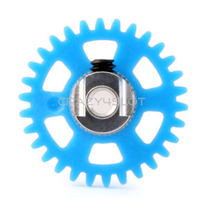 Plastic Sidewinder Evo Crown 30t 17.5mm Blue