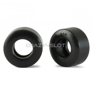 Slick Front No Friction Tyres 18x10mm for 13'' Wheels
