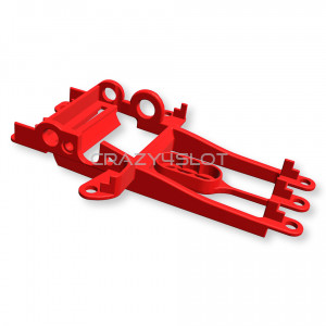 Extra Hard Red Sw Motor Support Offset 1mm NSR Hypercar