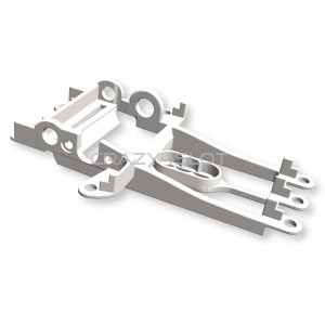 Hard White Sw Motor Support Offset 1mm NSR Hypercar