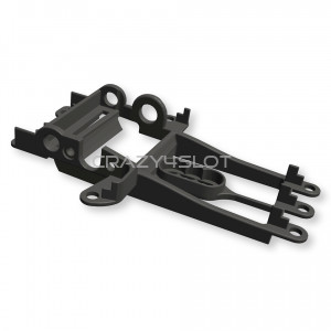 Medium Black Sw Motor Support Offset 1.25mm NSR Hypercar