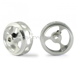 Extralight Aluminium 17x8mm Wheels 0.8g