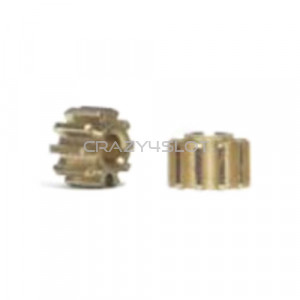 PPI429O15 POLICAR by Slot.It 9 Tooth 4.2mm Diameter Brass Pinion 2 