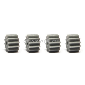 Anglewinder Grey Nylon Pinions 12 Teeth 7.5mm