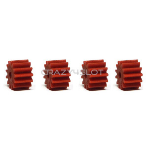 Anglewinder Red Nylon Pinions 13 Teeth 7.5mm