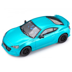 Subaru BRZ Cyan with Front Lights