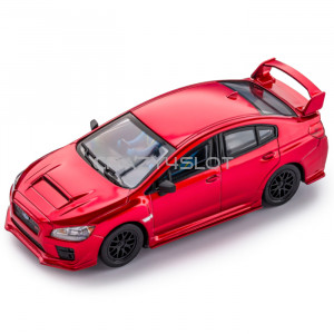 Subaru WRX STI Red with Front Lights Subaru WRX STI Red with Front Lights