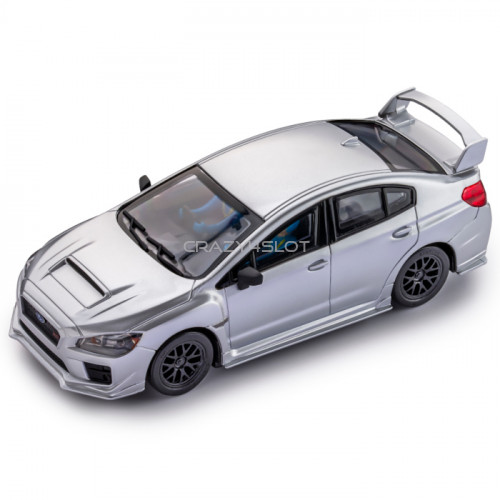 Subaru WRX STI Silver with Front Lights Subaru WRX STI Silver with Front Lights