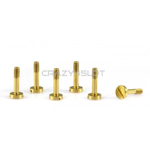 Suspension Brass Screw Head 4,8mm M2x9mm