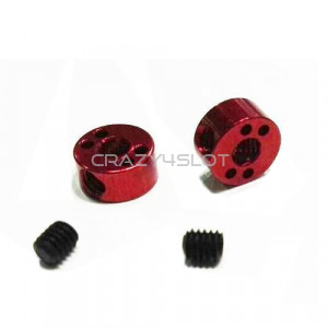 Red Lightened Axle Stoppers