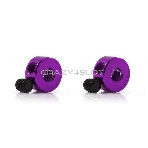 Purple Lightened Axle Stoppers M2