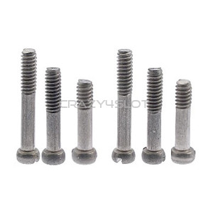 Titanium Half Thread M2 Screws Set