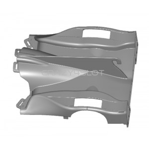 3D-Printed Rear End for Oreca 07 / Acura ARX-05