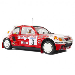 Peugeot 205 T16 Evo1 Belga Rally Ypres 1985