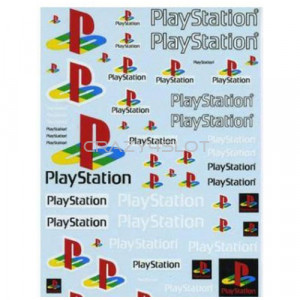 PlayStation Waterslide Decals 1:43