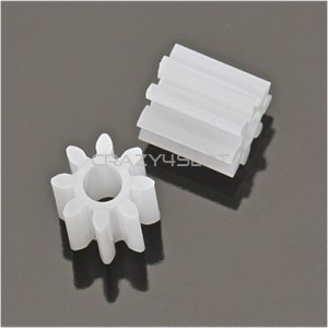 8 Teeth Nylon Pinion 5mm Diameter