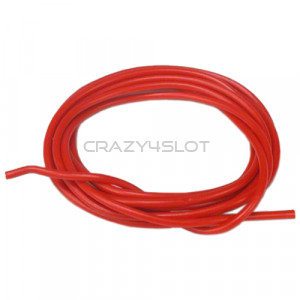 Ultra Flexible Silicon Cable Red 1 meter
