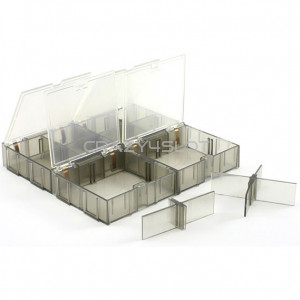 Large Box Container 70x70mm (x4)