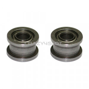 Steel Ball Bearings Double Flanged 2.38mm