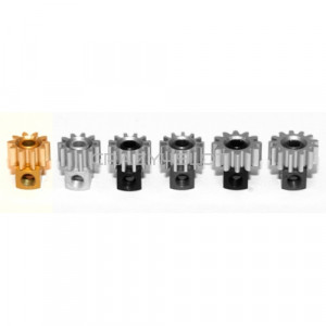 Removable Brass Pinion 10z  6.5mm Gold