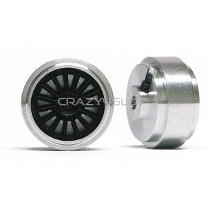 Aluminium Wheels 15.8x8.2mm Short Hub