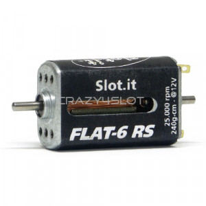Black Flat-6 RS 25.000 rpm Open/Closed Can Motor