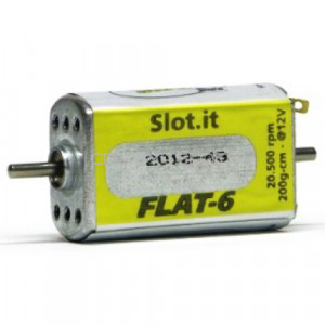 Yellow Flat-6 20.500 rpm Open/Closed Can Motor