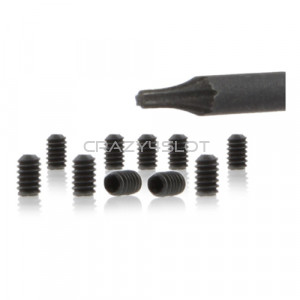 Torx T3 Grub Screws x 3mm