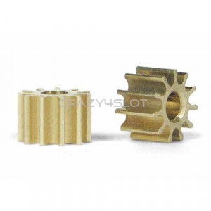 Inline Brass Pinion 10 Teeth 5.5mm