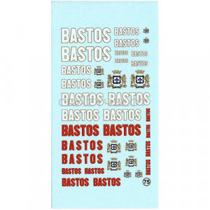 Bastos Waterslide Decals 1:43