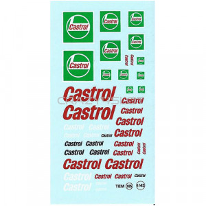 Castrol 2000 Waterslide Decals 1:43