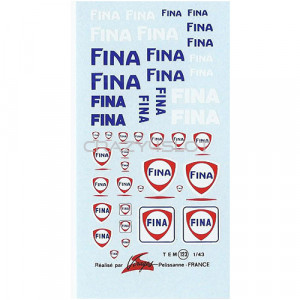 Fina Waterslide Decals 1:43