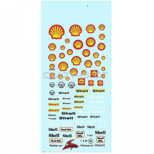 Shell Waterslide Decals 1:43