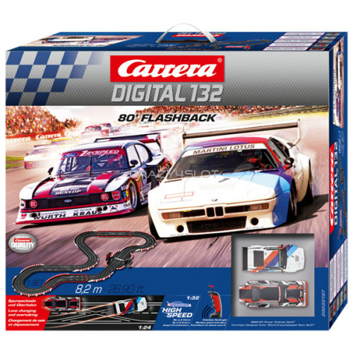 Carrera Digital132 30197 - 80' Flashback Digital Wireless Race Set